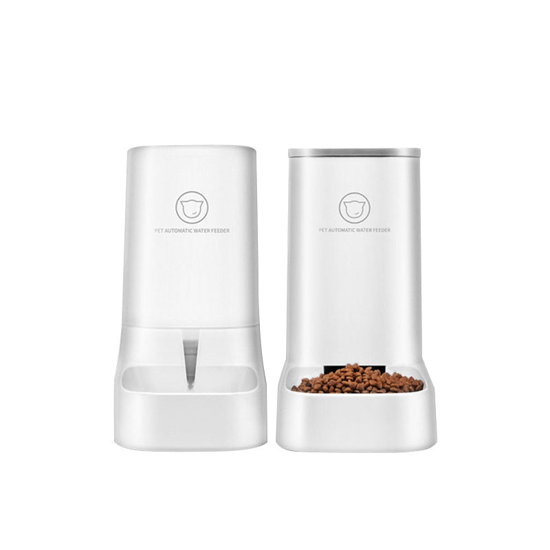 Large-Capacity Automatic Pet Water & Food Feeder