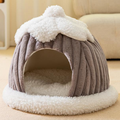 Toast Bread Cat Bed – Semi-Closed Warm Pet Lounger