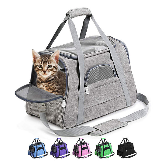 Portable Breathable Cat Backpack Carrier – Crossbody Pet Bag