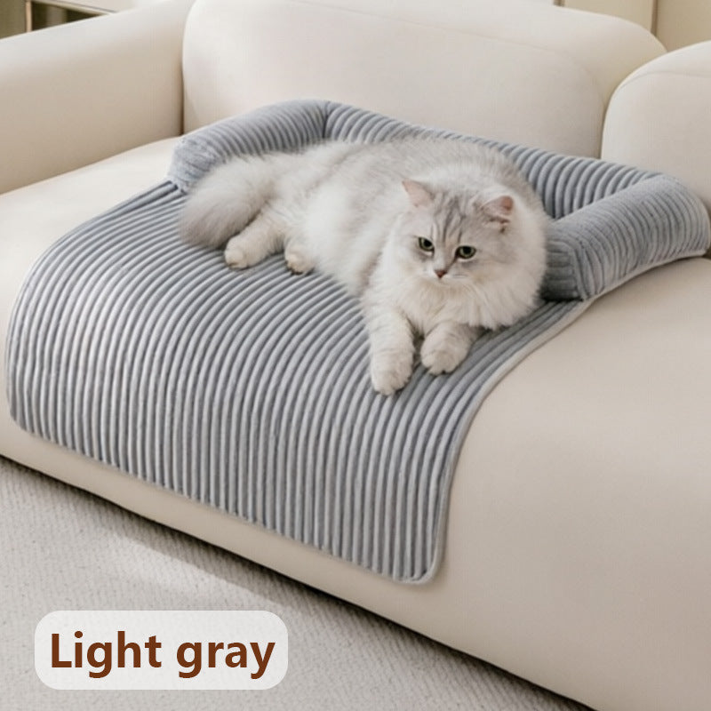 Thickened Non-Slip Pet Bed Mat – Winter Warm Dog & Cat Pad