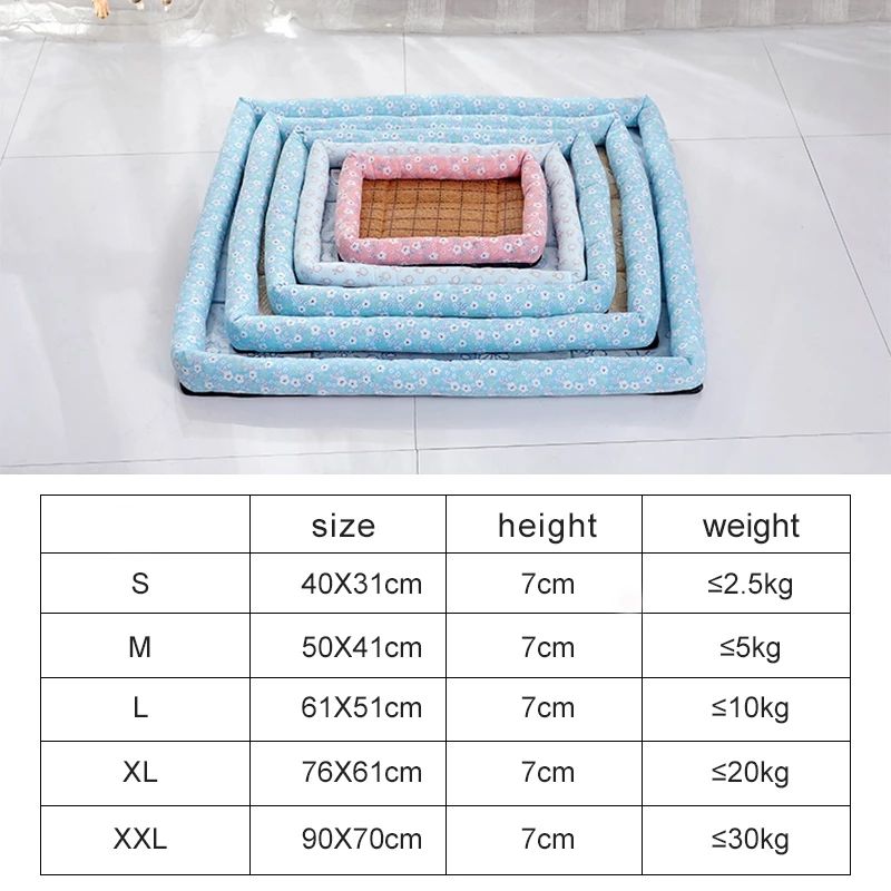Summer Cooling Pet Ice Mat – Cool Bed for Dogs & Cats