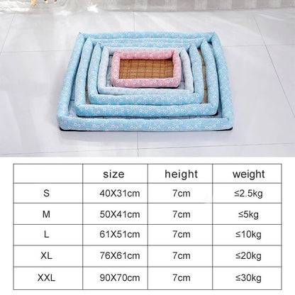 Summer Cooling Pet Ice Mat – Cool Bed for Dogs & Cats