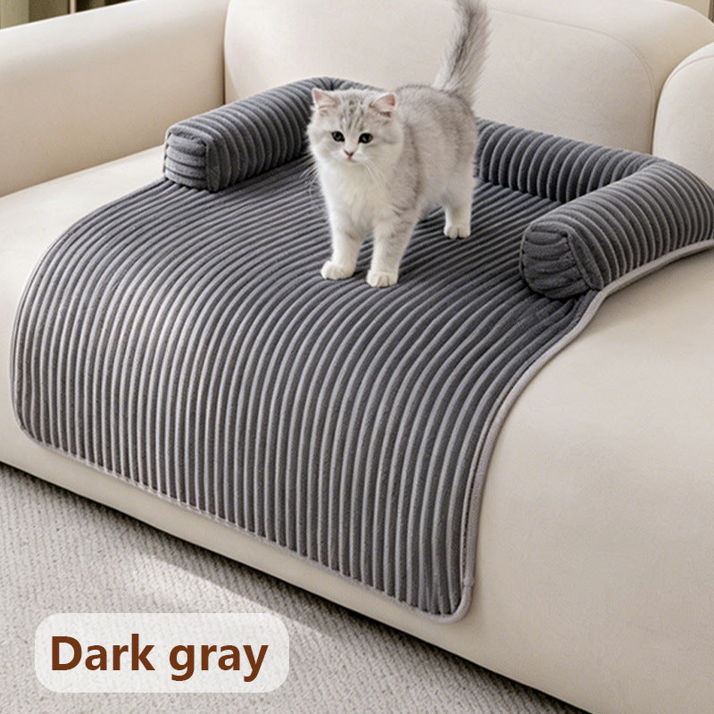 Thickened Non-Slip Pet Bed Mat – Winter Warm Dog & Cat Pad