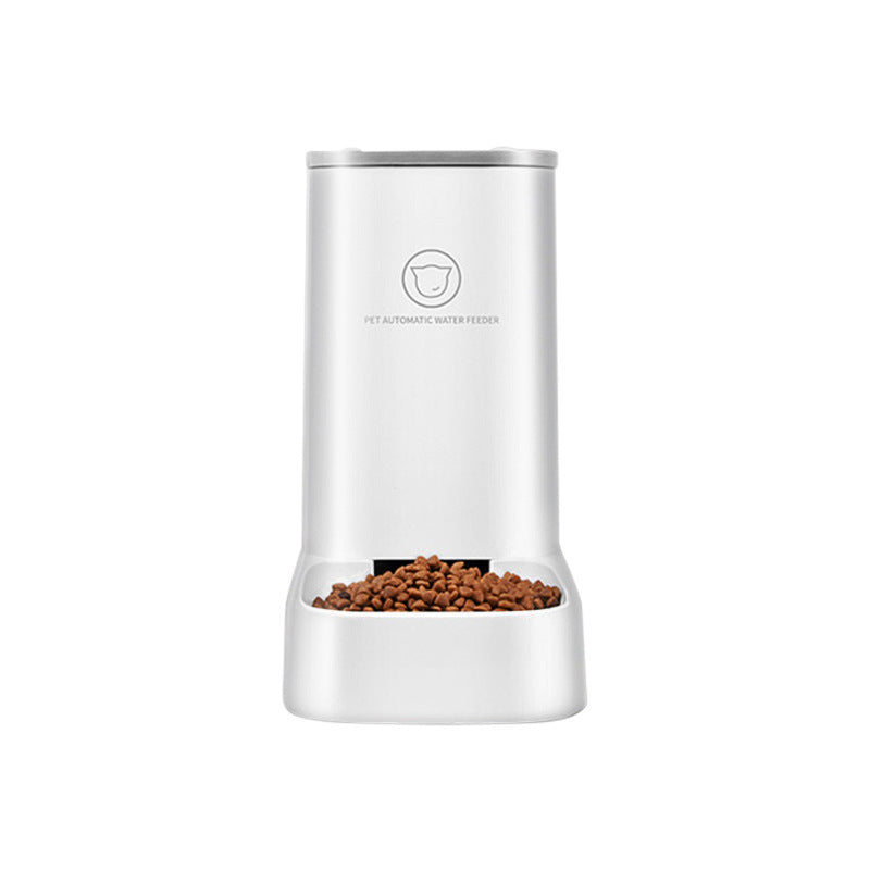 Large-Capacity Automatic Pet Water & Food Feeder