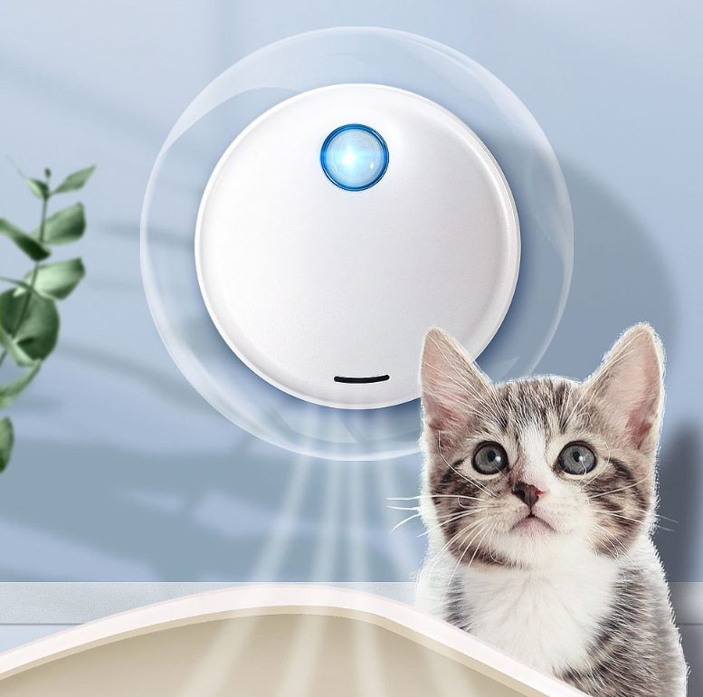 Intelligent Pet Deodorizer for Cat Litter Box & Pet Cage