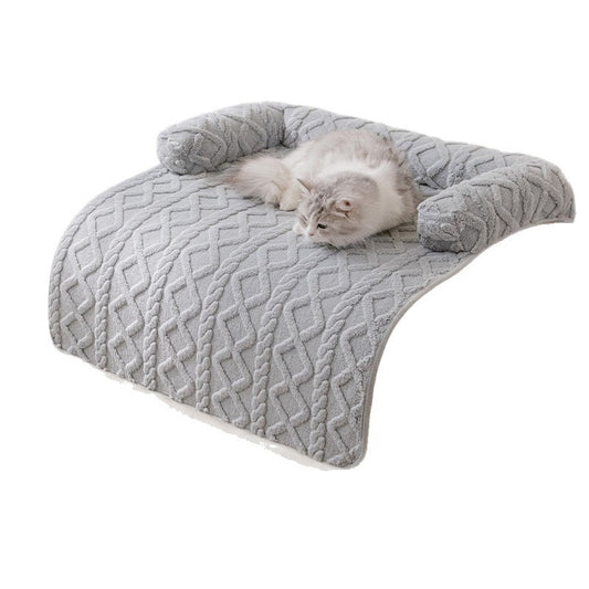 Thickened Non-Slip Pet Bed Mat – Winter Warm Dog & Cat Pad