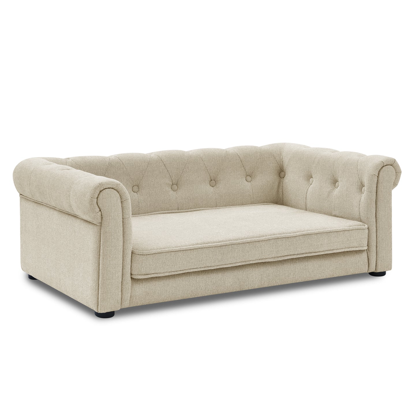 Elevated Rectangle Dog Sofa Bed – Durable Couch for Medium & Large Dogs