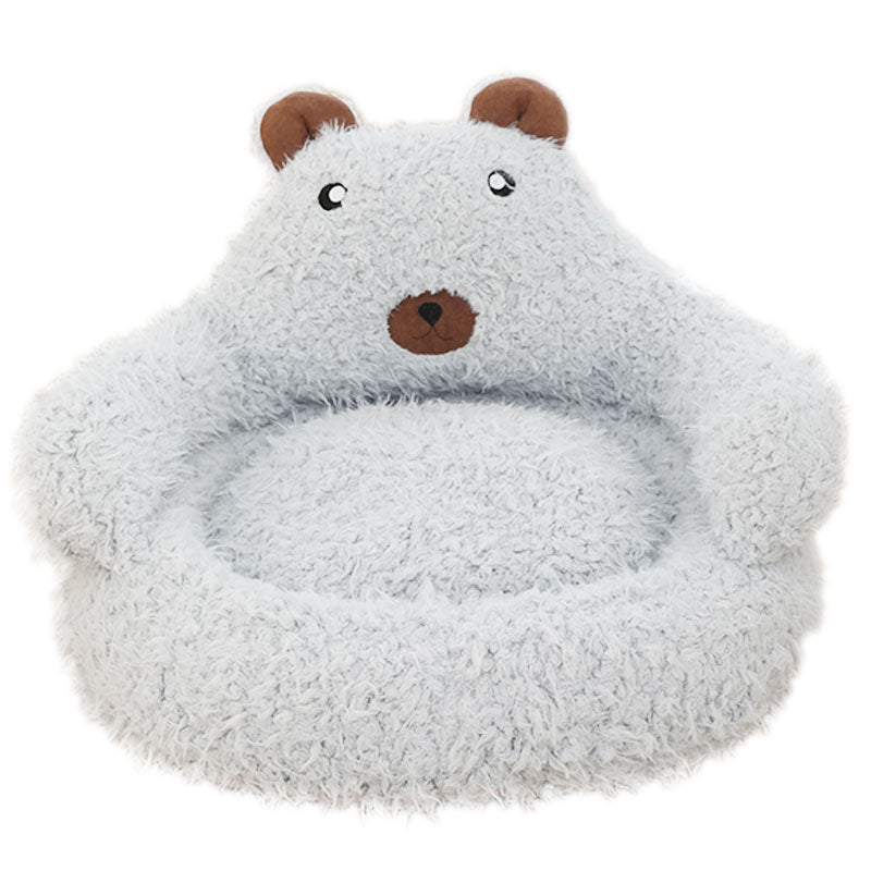 Alpaca Cat Bed House – Cute Winter Warm Pet Nest