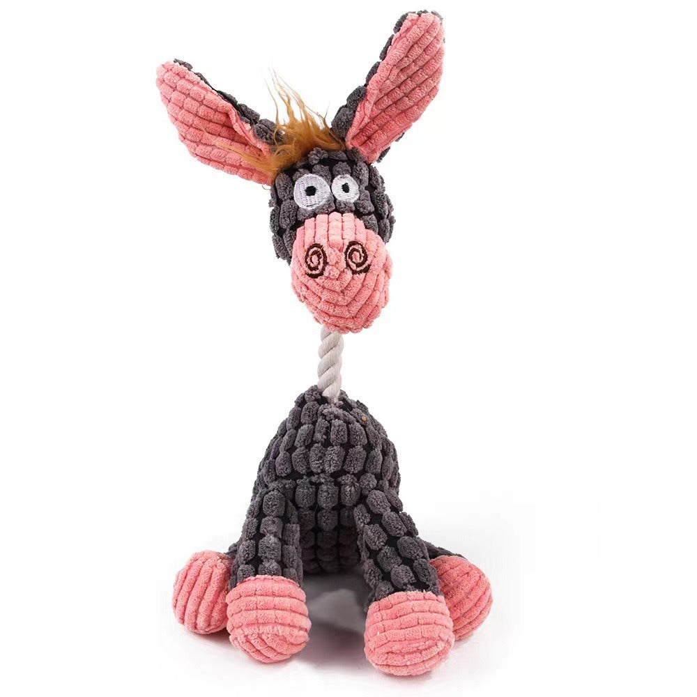 Bite-Resistant Cartoon Pet Dog Toy – Durable Chew Toy
