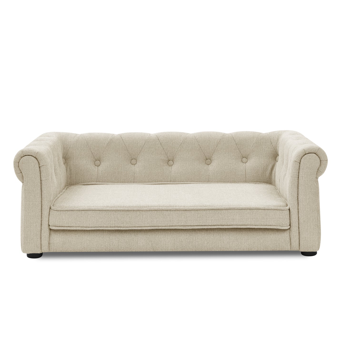 Elevated Rectangle Dog Sofa Bed – Durable Couch for Medium & Large Dogs