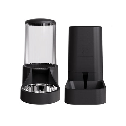 Large-Capacity Automatic Pet Water & Food Feeder