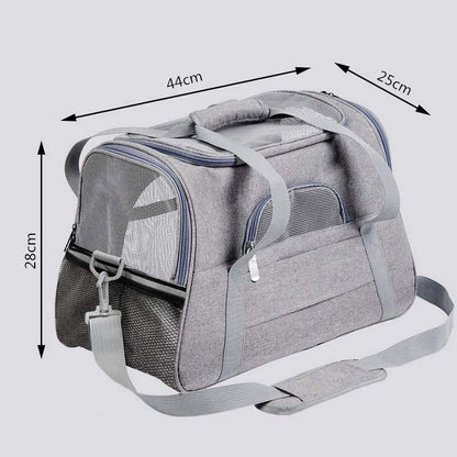 Portable Breathable Cat Backpack Carrier – Crossbody Pet Bag