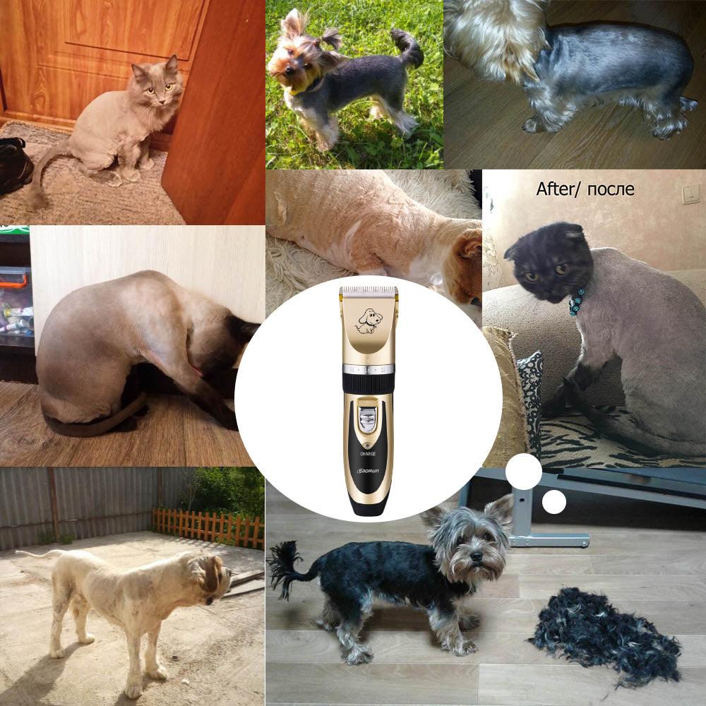 Pet Dog Hair Trimmer – Grooming Clipper for Dogs & Cats