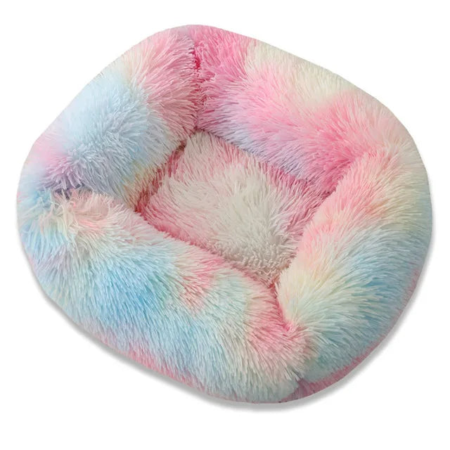 Square Plush Dog Bed – Super Soft Winter Mat for Dogs & Cats