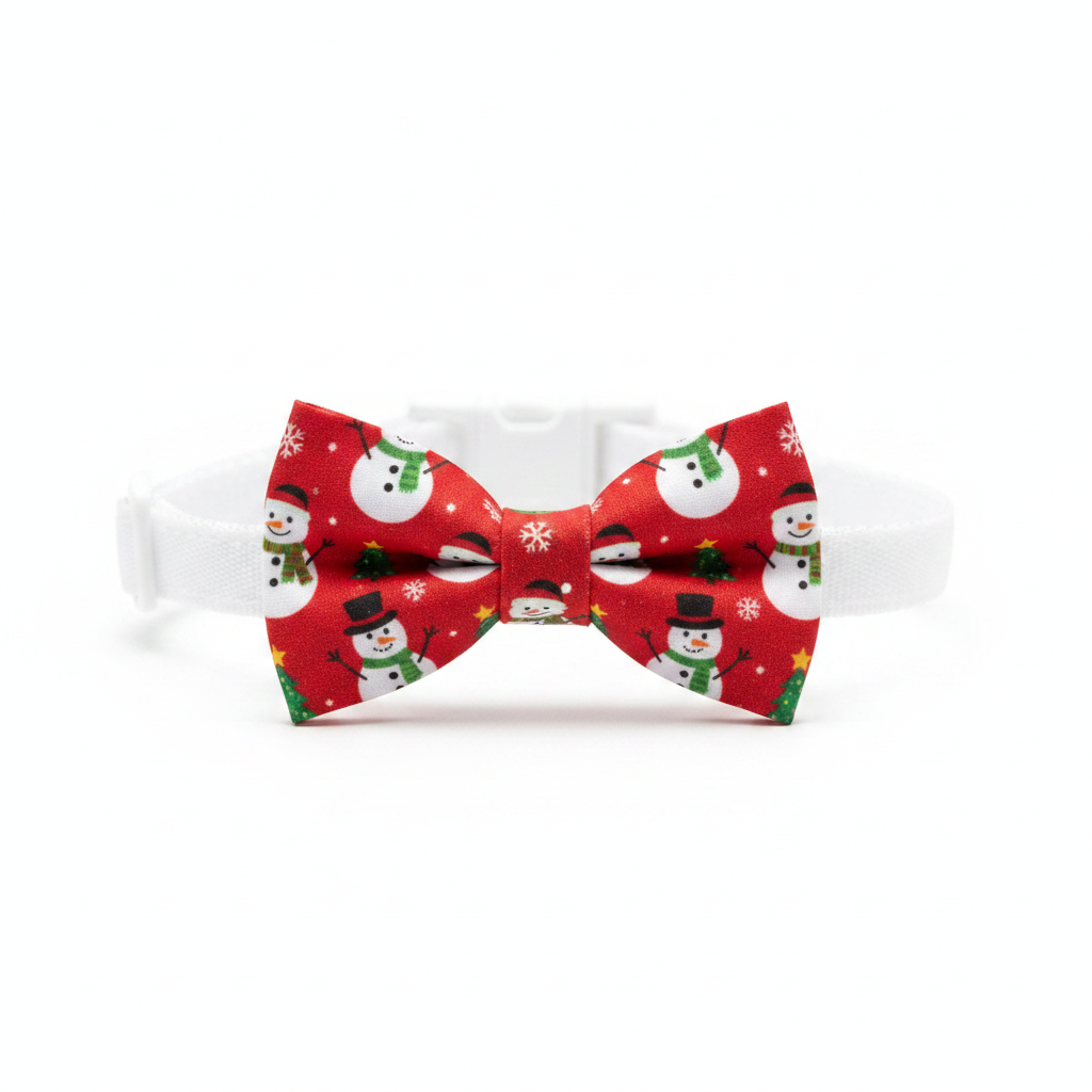 Christmas Pet Bowtie Cleaned