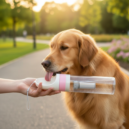 Dog Travel Water Cup Cleaned