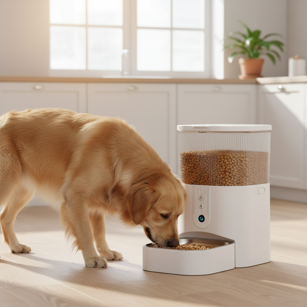 WiFi 3L Smart Pet Feeder – Lifestyle